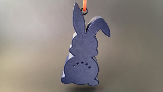 Easter bunny scent hide for nose work and K9 detection training, aerial