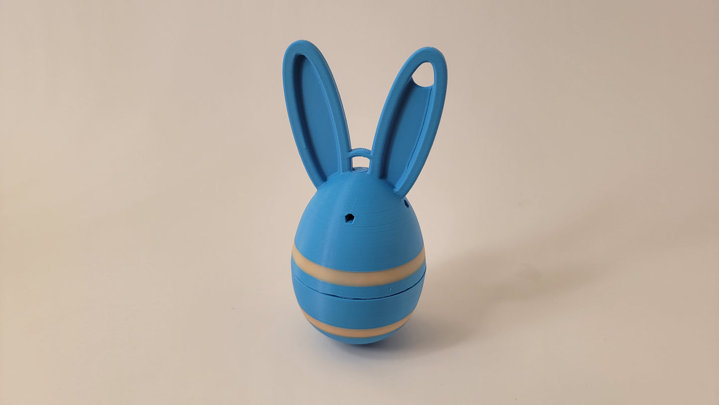 Easter egg scent hide set for aerial nose work searches, K9 detection training container