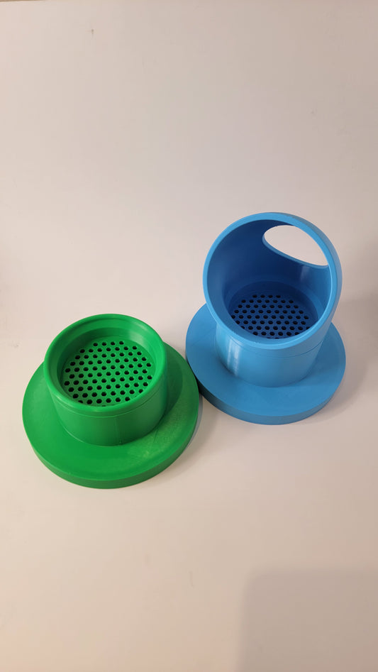 Scent training pairing pipe and bowl set for nose work odour introduction