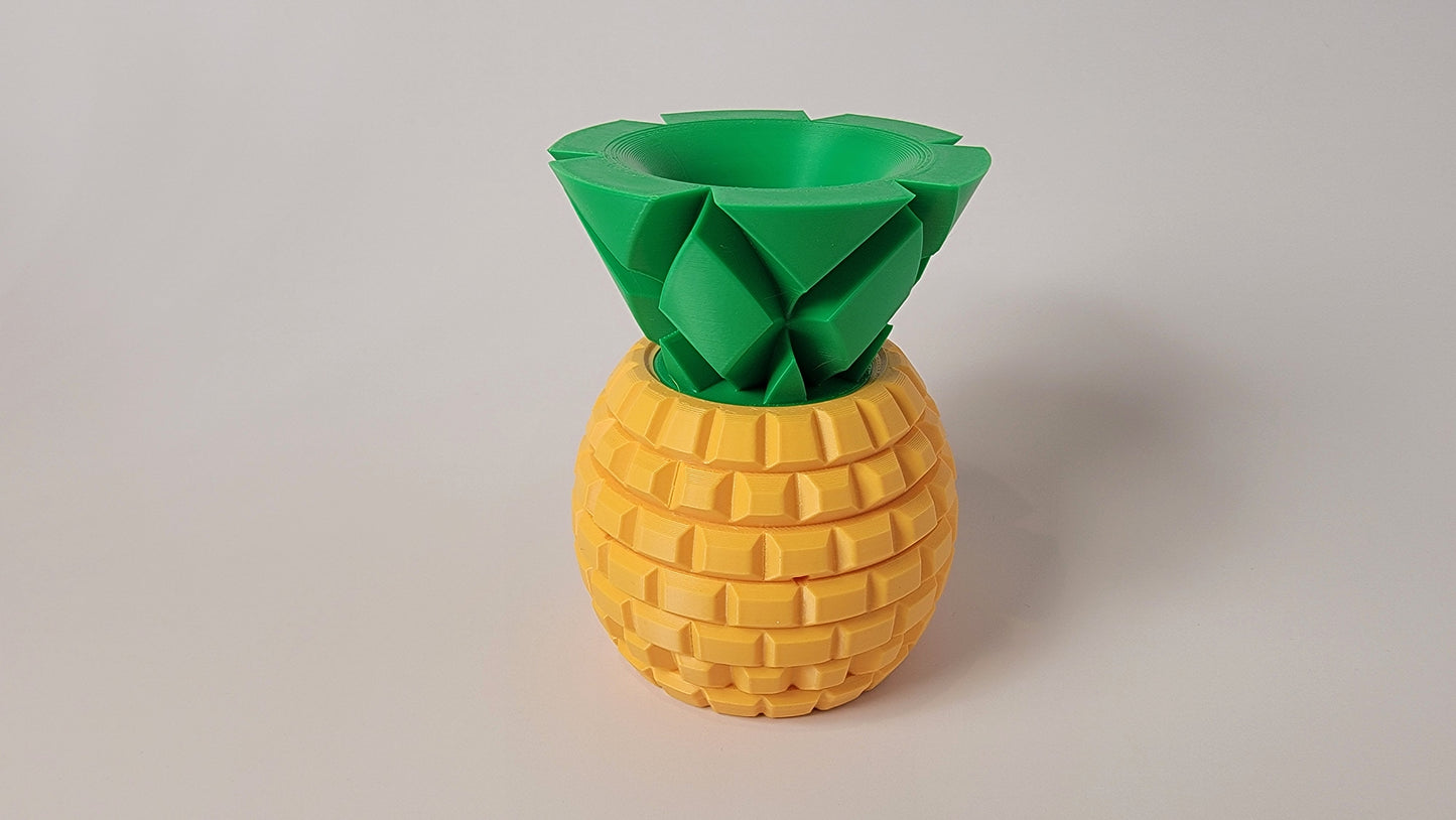 Pineapple hide by Paw Paw Sniff nose work training container