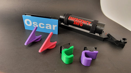 Ruffland Kennel Accessory Combo Kit. Car-safe ABS plastic.