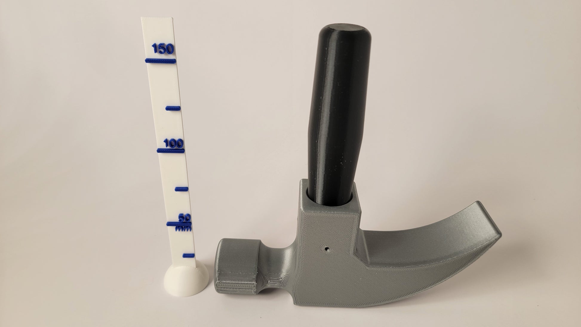 Hammer shaped scent hide for nose work, ABS plastic training container