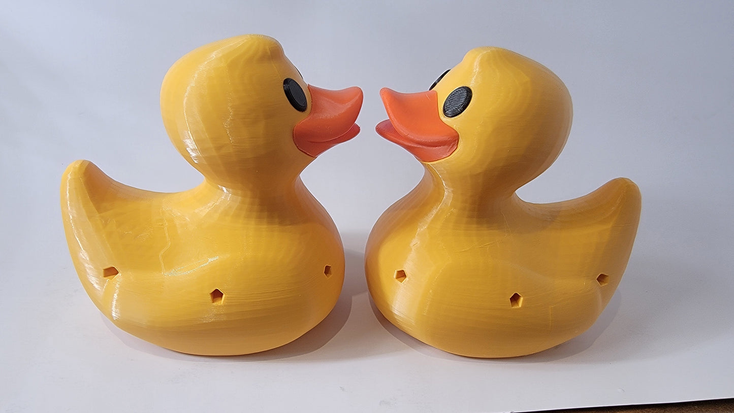 Duck shaped scent container for K9 scent detection and nose work training